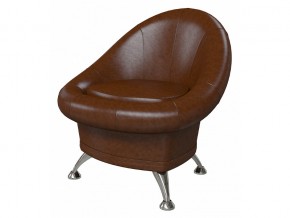 Банкетка-кресло 6-5104 коричневая в Новом Уренгое - novyj-urengoj.magazinmebel.ru | фото