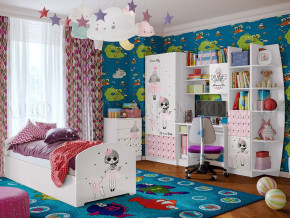 Детская комната Юниор-2 Мальвина в Новом Уренгое - novyj-urengoj.magazinmebel.ru | фото