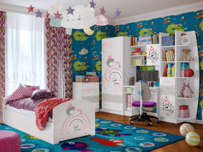 Детская комната Юниор-2 Принцесса 1 в Новом Уренгое - novyj-urengoj.magazinmebel.ru | фото