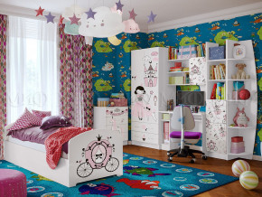 Детская комната Юниор-2 Принцесса в Новом Уренгое - novyj-urengoj.magazinmebel.ru | фото