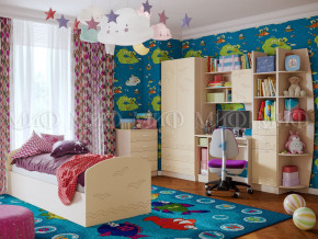 Детская комната Юниор-2 Ваниль в Новом Уренгое - novyj-urengoj.magazinmebel.ru | фото