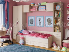 Детская комната Вега 1 Дуб беленый в Новом Уренгое - novyj-urengoj.magazinmebel.ru | фото