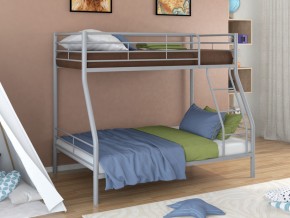 Двухъярусная кровать Гранада 2 Серая в Новом Уренгое - novyj-urengoj.magazinmebel.ru | фото - изображение 1