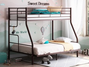 Двухъярусная кровать Гранада-3 140 коричневый в Новом Уренгое - novyj-urengoj.magazinmebel.ru | фото