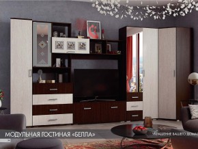 Гостиная Белла венге с угловым шкафом в Новом Уренгое - novyj-urengoj.magazinmebel.ru | фото