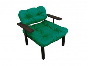 Кресло Дачное зелёная подушка в Новом Уренгое - novyj-urengoj.magazinmebel.ru | фото