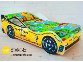 Кровать детская машина Такси в Новом Уренгое - novyj-urengoj.magazinmebel.ru | фото - изображение 1