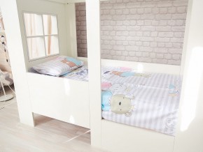 Кровать детская Теремок без ящика белая в Новом Уренгое - novyj-urengoj.magazinmebel.ru | фото - изображение 2