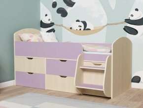 Кровать Малыш-7 Дуб-Ирис в Новом Уренгое - novyj-urengoj.magazinmebel.ru | фото