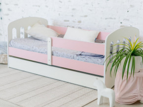 Кровать Малыш с ящиком розовый в Новом Уренгое - novyj-urengoj.magazinmebel.ru | фото