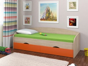 Кровать Соня 2 сонома-оранжевый в Новом Уренгое - novyj-urengoj.magazinmebel.ru | фото - изображение 1